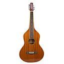 Aiersi - (04WBRG) Plywood Mahogany Weissenborn Guitar / Acoustic Hawaiian Slide Guitar med Gig Bag (Glossy)