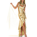 Sexy Frauen ägyptischen Königin Goldene Halloween-Kostüm (3 Stück)
