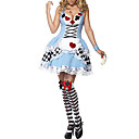 Sexy Fancy Blue dress Halloween Costume Cinderella Maid (2Stück)