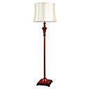 Hedendaagse Fabric en Resin Floor Light met 1 Licht in Red