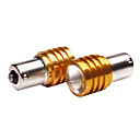 1 - LED auto Licht in Wit Licht (Wordt geleverd in een paar, S25, 3W, COB, Lumen (LM) 120, Kleurtemperatuur 8000-10000K, 12V)