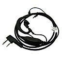 Two Way Radio Handsfree Ear Hook Microphone Earphone
