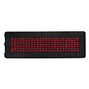 45mW Red Plastic LED Mini Board / LED Naam Card met Multi Modes batterij aangedreven