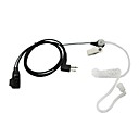 Safe Guard  Handsfree Mono Earphone with PTT for Walkie Talkies and 2-Way Radios