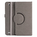 Girar 360 grados Funda de cuero con soporte para el nuevo iPad y iPad 2 (colores surtidos)