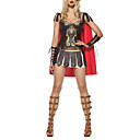 Greek Warrior Princess Dress Up Halloween Sexy Halloween Costume Adulto (3pezzi)