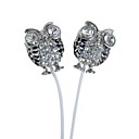 Owl In-ear Metal Headphones with Microphone