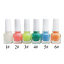 Top Coat precioso luminoso esmalte de uñas (10 ml, 6 botellas)