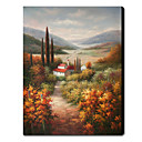 Hand-painted Oil Painting Landscape Portrait