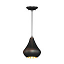 Moderne LED Ceiling Light in Black Shade