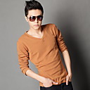 slim v-neck cotton t-shirt