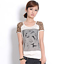 basic slanke vrouwen de t-shirt
