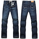 Men's Casual Straight Jeans Pants