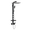 Contemporary Painting Finish Centerset Wall Mount Aluminum Shower Panel with Hand Shower