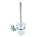 Chroom messing Eigentijdse badkamer accessoires toiletborstel houder