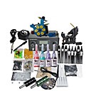 2 Cast Iron Tattoo Machine Guns Kit for Lining and Shading