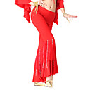 Dancewear Crystal Cotton With Beading Belly Dance Pant For Ladies More Colors