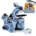Blue and White Porcelain Coil Tatoo Machine Gun for Lining and Shading