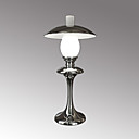 3W Brushed Metal LED Table Lamp Chrome Finished