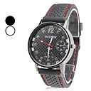 Montre à Quartz Analogique, en Plastique, Unisexe - Noir