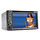 6.2 Inch 2 Din Car DVD-speler met Bluetooth, GPS, iPod, RDS, SD / USB, Stuurwiel, Touch Screen