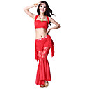 Dancewear Lace Belly Dance Top and Bottom for Ladies More Colors