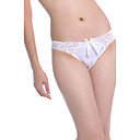 Cotton/Polyester With Lace Low Waist Wedding Brief