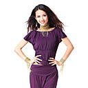 Dancewear Viscose Belly Dance Short Sleeve Top For Ladies More Colors