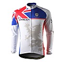 SPAKCT-Winter Style 100% Polyester Cycling Long Jersey with Fleece Side