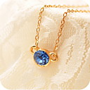 colar de diamante da mulher básica