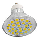 4W GU10-24SMD LED Light with 24 LEDs (10 Packs)