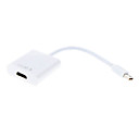 Mini DisplayPort to HDMI Female Adapter for Macbook (White)