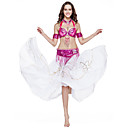 5-pieces Performance Dancewear Polyester Belly Outfit More Sequined Style More Colors