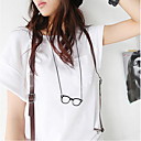 collar babero vendimia gafas de la mujer