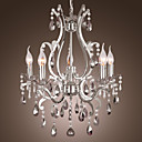 Crystal Chandelier with 5 Lights in Metal