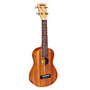 PILÃO - (PU-123M) Contraplacado Ukulele Concerto de mogno com Saco