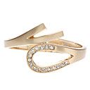Gold Roundness Studded with Diamonds Bracelet
