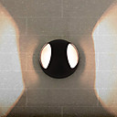 40W G9 Metal Black Wall Light in Circle Feature