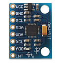 GY-521 MPU6050 giroscopio de 3 ejes de aceleración 6DOF Module (Azul)