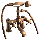 Centerset Antique Brass Tub Faucet