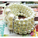 vrouwen diamanten parel armband
