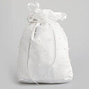 satén precioso bolso de imitación perlas nupcial de la boda (más colores)
