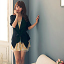 Women's Casual Lapel Collar Tie Jacket