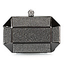 Charming Metal with Crystal Evening Handbag/Clutches(More Colors)