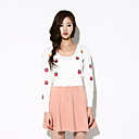 ALAN Solid Color Fabric Button Short Skirt (More Colors, Slim Fit)