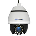 4 Inch H.264 IP Mini Speed ​​Dome Camera met 1/4 Sony CCD (IR 30m, 10x optische zoom)