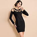 ts correas bodycon vestido de jersey