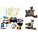 2 Cast Iron Tattoo Machine Guns Kit for Lining and Shading