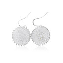 Lovely Alloy Round Drop Earrings