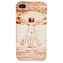 Man Pattern Hard Case for iPhone 4/4S